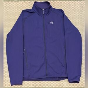 Arc'teryx Delta Jacket Lightweight Octoganal Fleece Purple Men's Size Small